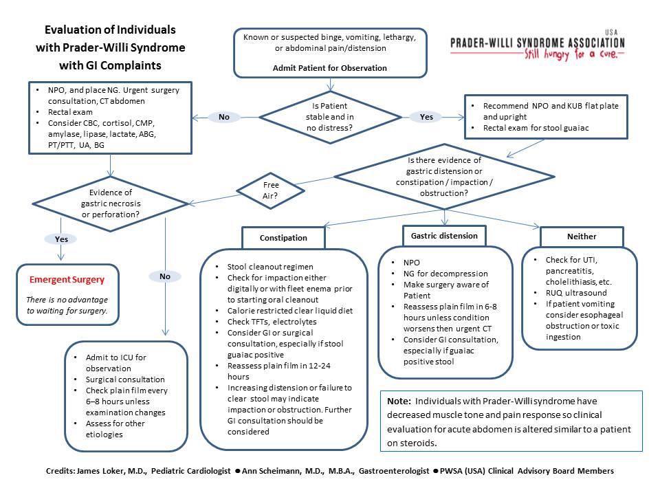 GI Evaluation Chart
