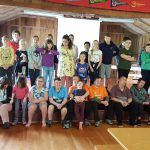 Some of the camp group, Camp Adair 2018